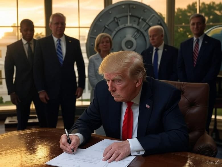 Trump Signs Crypto Executive Order, Creating Cryptocurrency Working Group