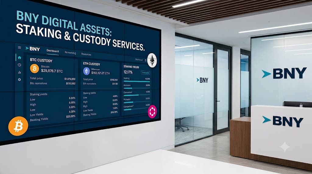 BNY Brings Institutional Crypto Staking In-House Through Galaxy