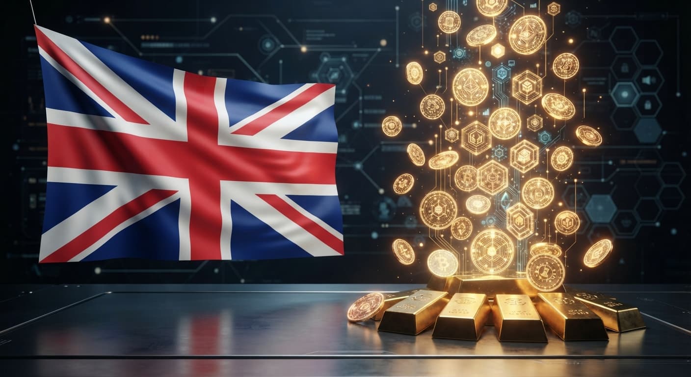 UK Weighs Exemption for Tokenized Gold as London Pushes Into Digital Markets