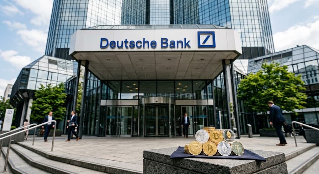 Deutsche Bank Moves Into Institutional Crypto Custody With Bitcoin, Ether and Stablecoins