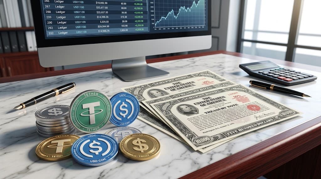 U.S. Weighs Global Stablecoin Push as Issuers Near $200B in Treasury Holdings
