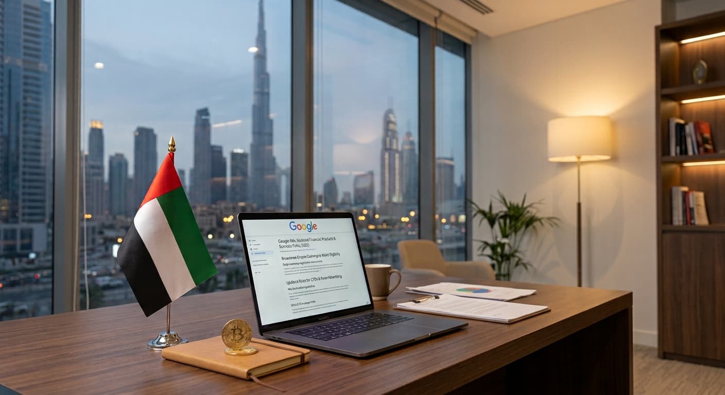 Crypto Ads in the UAE Face New Google Rules Starting October 21