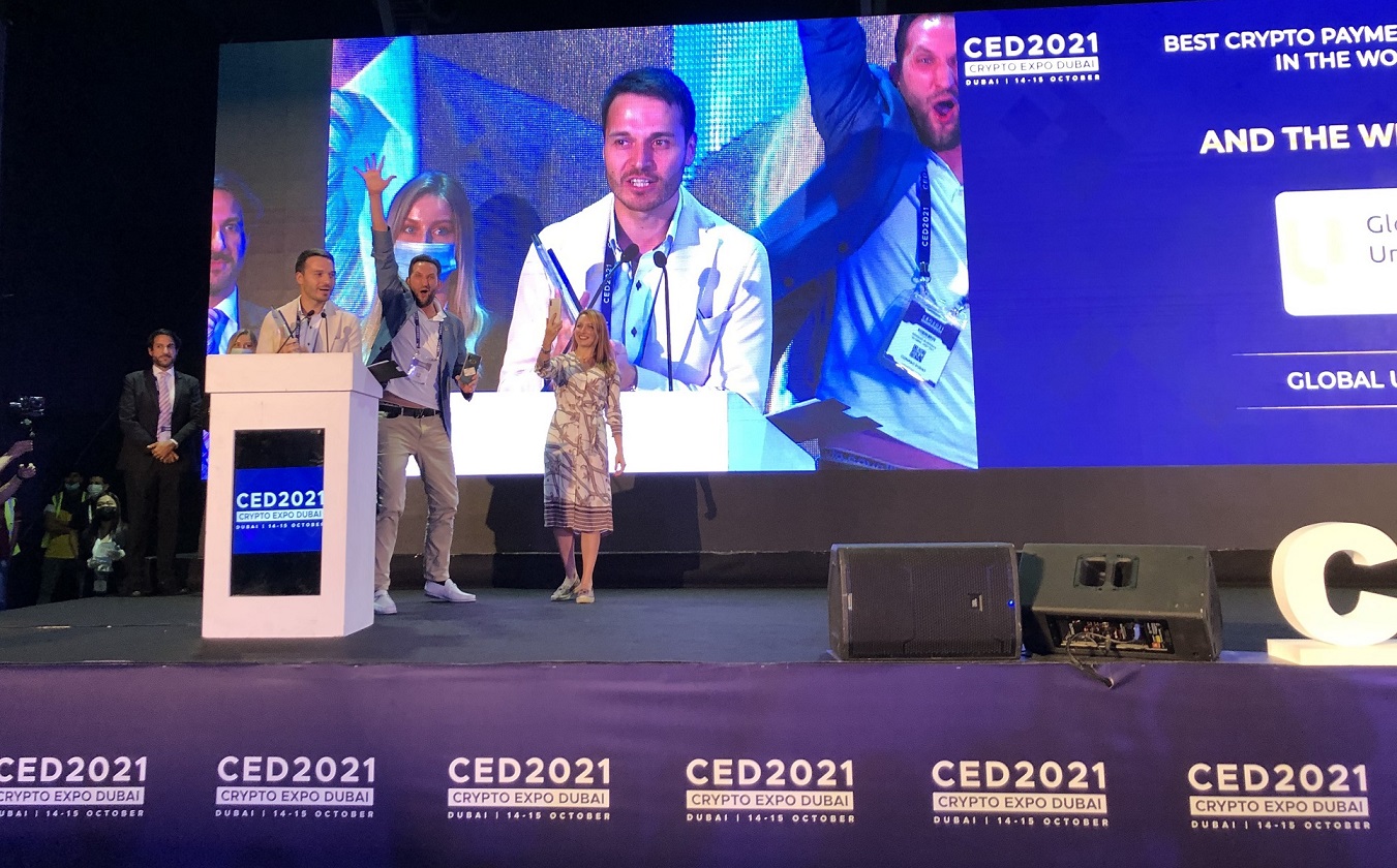 Global Unit Pay Awarded In Dubai CED2021 UNLOCK Blockchain