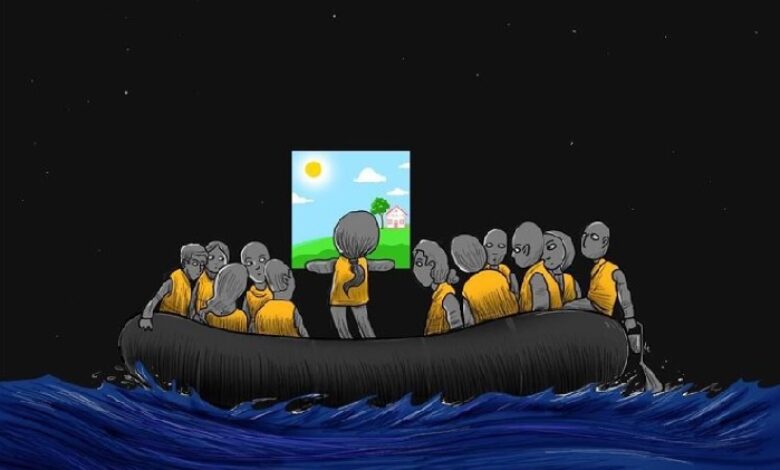 Syrian Palestinian cartoonist creates NFTs for UNHCR charity project for Afghanistan