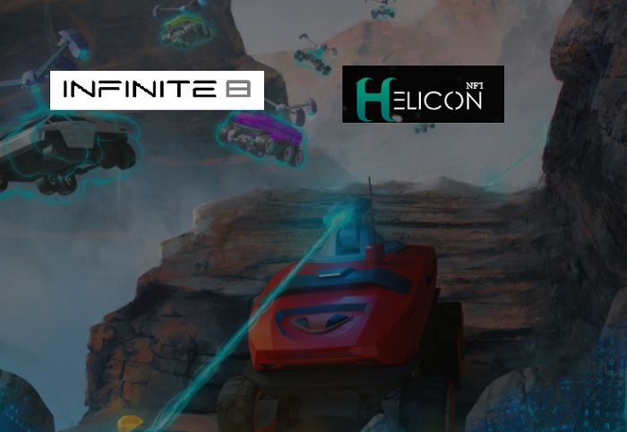 UAE Infinite8 Blockchain gaming NFT developer partners with HeliconNFT – UNLOCK Blockchain