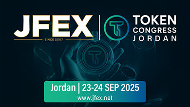 unlock blockchaun JFEX token congress jordan blockchain news crypto news MENA Web3 events
