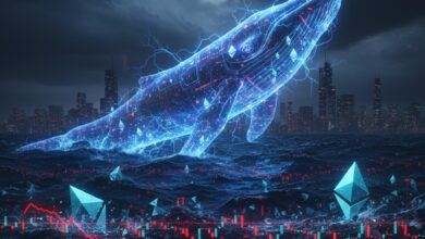 ethereum whale eth price dip macroeconomics U.S. government - blockchain news- bearish market - crypto news - crypocurrencies